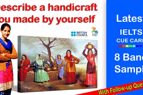 25-Describe-a-handicraft-you-made-by-yourself