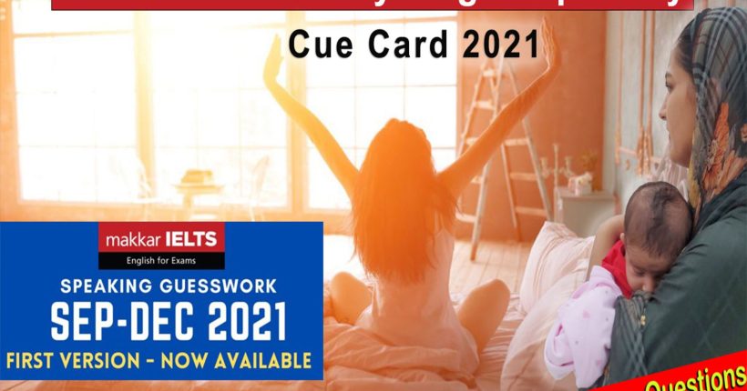 Describe a time you got up early | Latest Cue Card