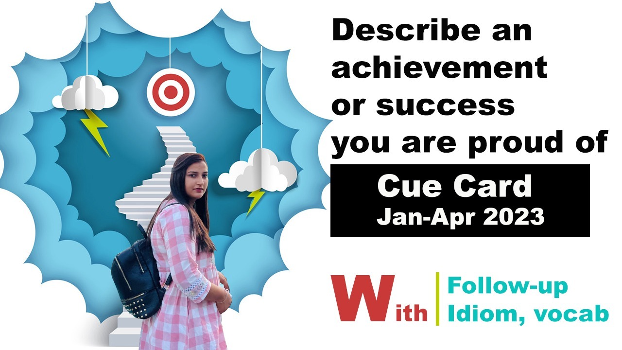 Describe an achievement or success you are proud of