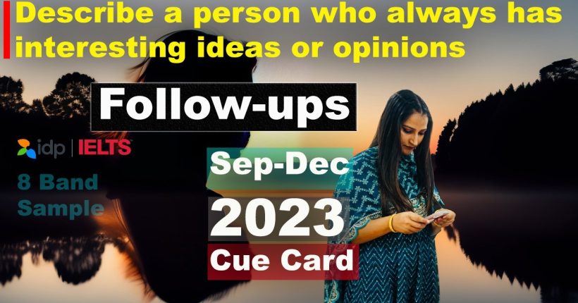 Describe a person who always has interesting ideas or opinions