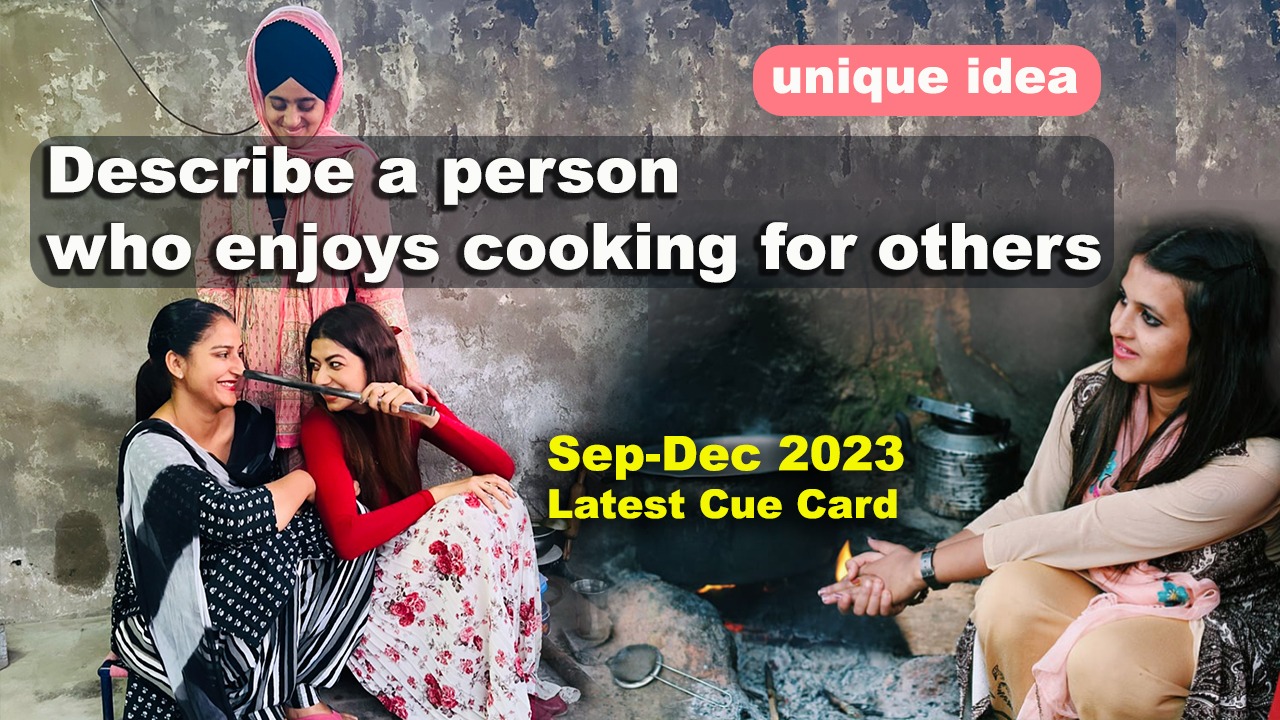 Describe a person who enjoys cooking for others