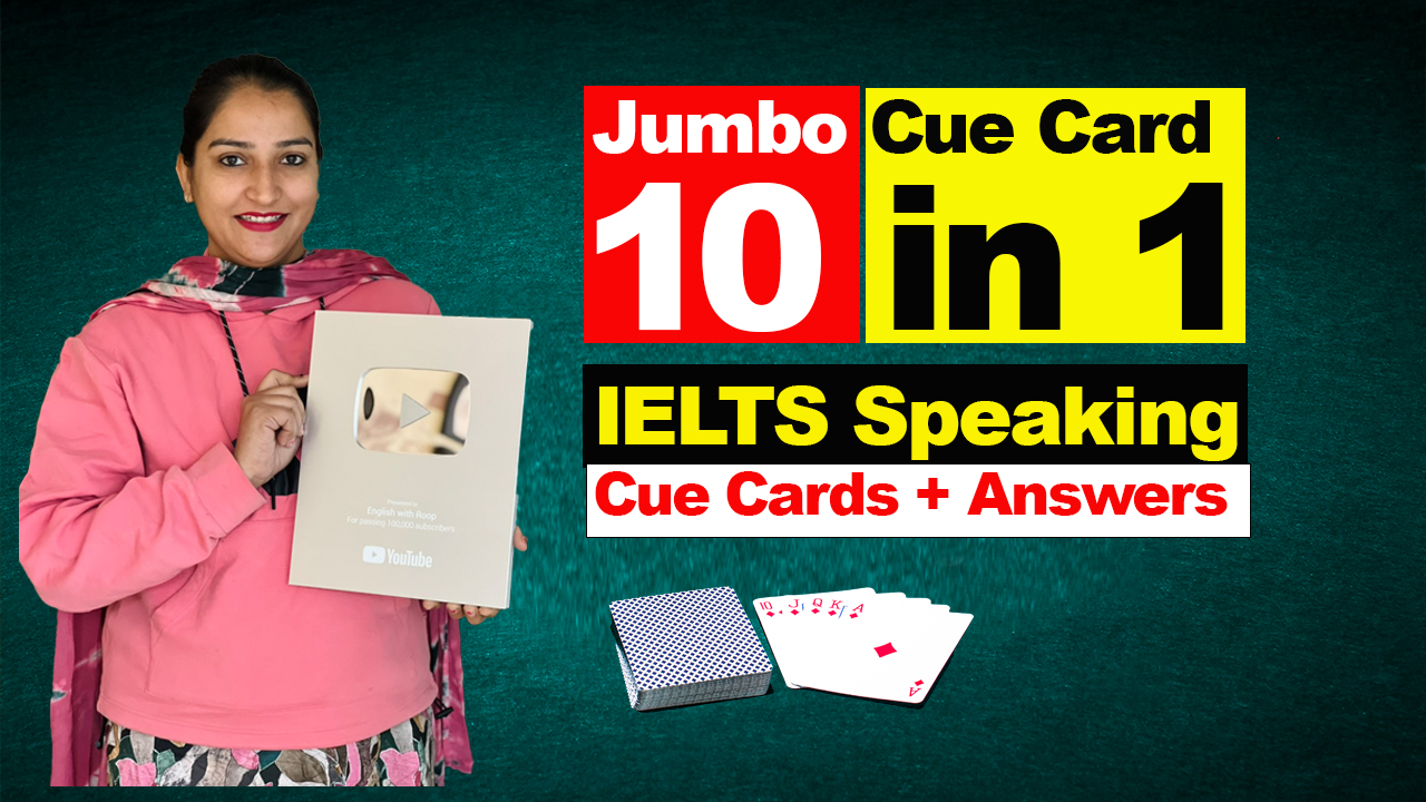 Jumbo Cue card 2024 | IELTS Speaking | 10 in 1