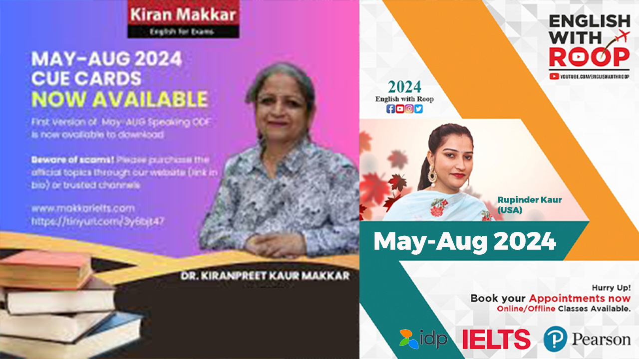 may to august cue card 2024