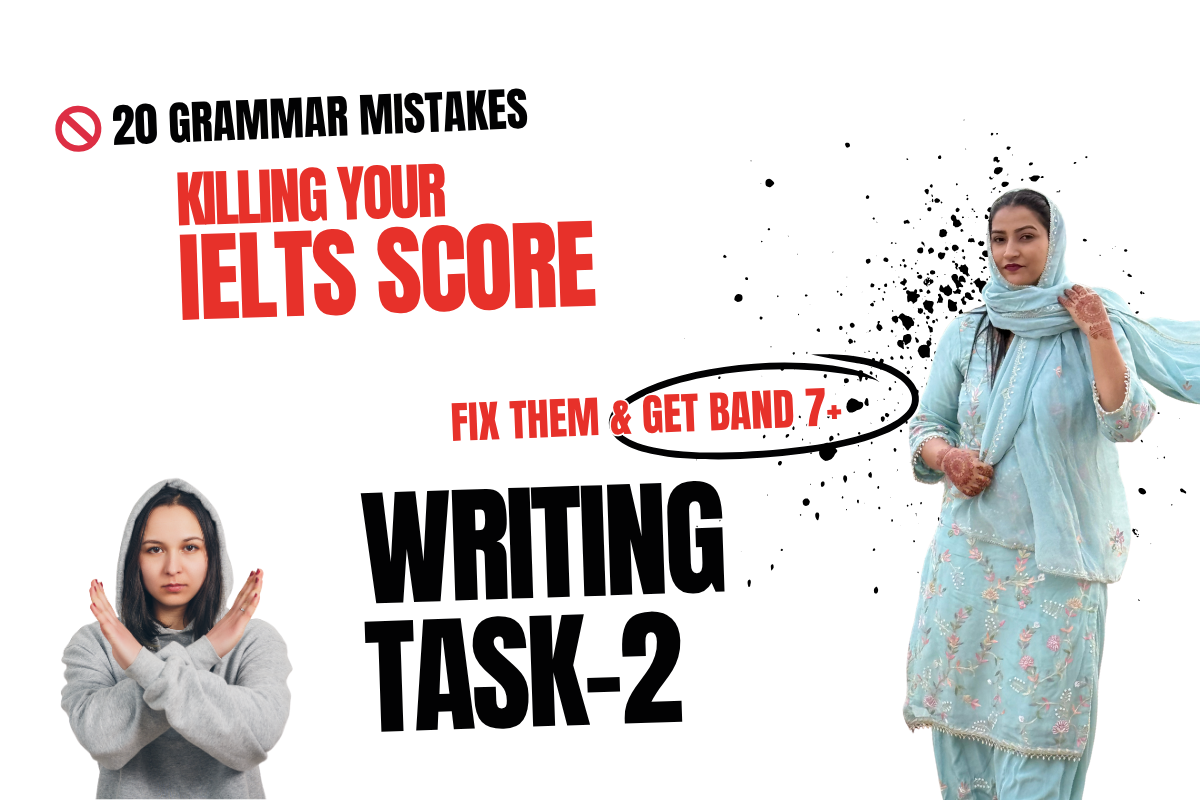 IELTS Writing Task 2 Grammar Mistakes